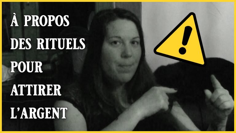 A propos des rituels pour attirer l’argent