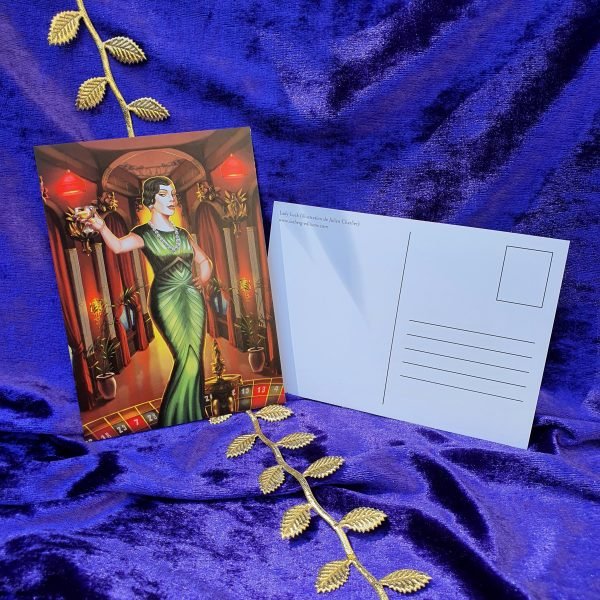 Carte postale Lady Luck – Image 2