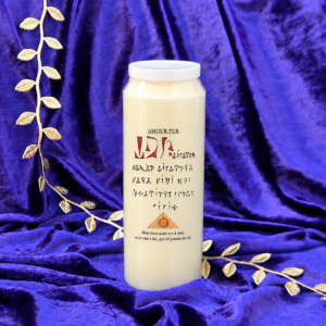 Amour Pur - Bougie pentacles Abbé Julio